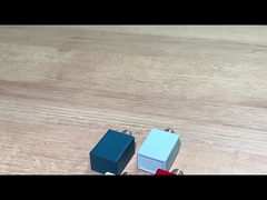 Bouteille vide de vernis à ongles en gel de 10 ml OEM Bouteille en verre carré avec pinceau