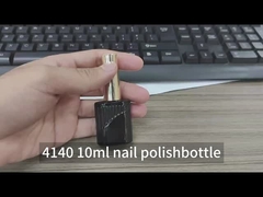 Bouteille de vernis à ongles de 10 ml Imprimé sur mesure UV Gel Bouteilles de vernis à ongles avec bouchon de pinceau