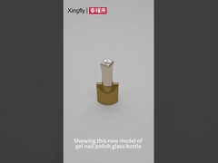 Bouteille de vernis à ongles de 10 ml Bouteille de vernis à ongles de gel vide sur mesure Bouteilles en verre avec bouchon de pinceau