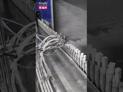 Bouteille en verre de vernis à aérosol de l'usine