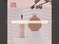 Couche 10 ml bouteille de vernis à ongles en verre durable Bouteille de vernis à ongles