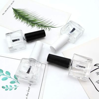 Bon prix Verre 5 ml UV vernis à ongles bouteille Impression en soie avec étiquette en papier en ligne