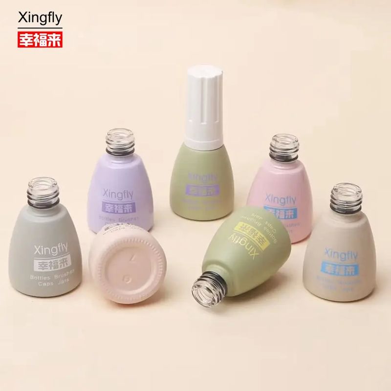 Bouteille carrée de gel polonais de n'importe quelle couleur 5-15 ml Certification REACH