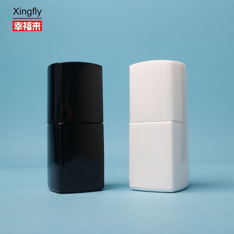 Bouteille de vernis à ongles de 5 ml, vide, verre clair, bouteille de vernis à ongles avec pinceau et bouchon