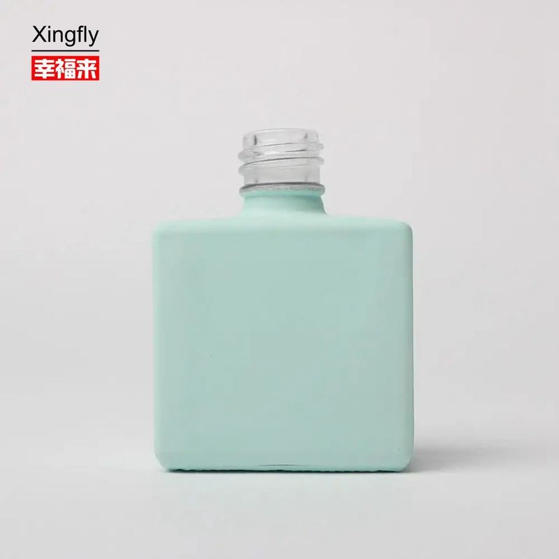Bouteille en verre de vernis à ongles lisse et vide 14 ml Couleur personnalisée Bouteille de vernis à ongles UV