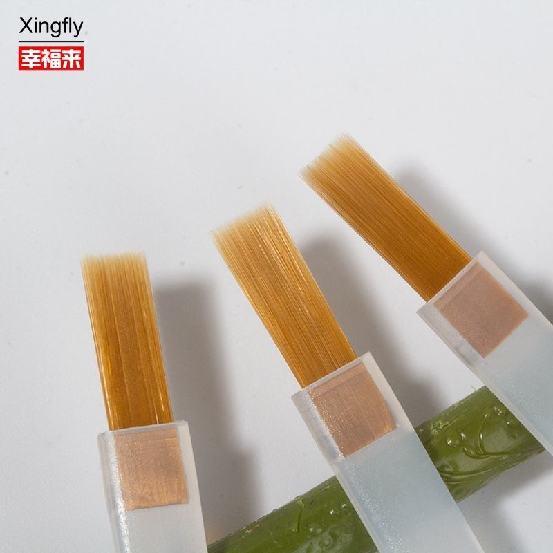 Brosses à ongles de remplacement Brosses à ongles d'art pour gel Brosses à ongles de base de vernis à ongles de haut manteau d'huile de colle à ongles
