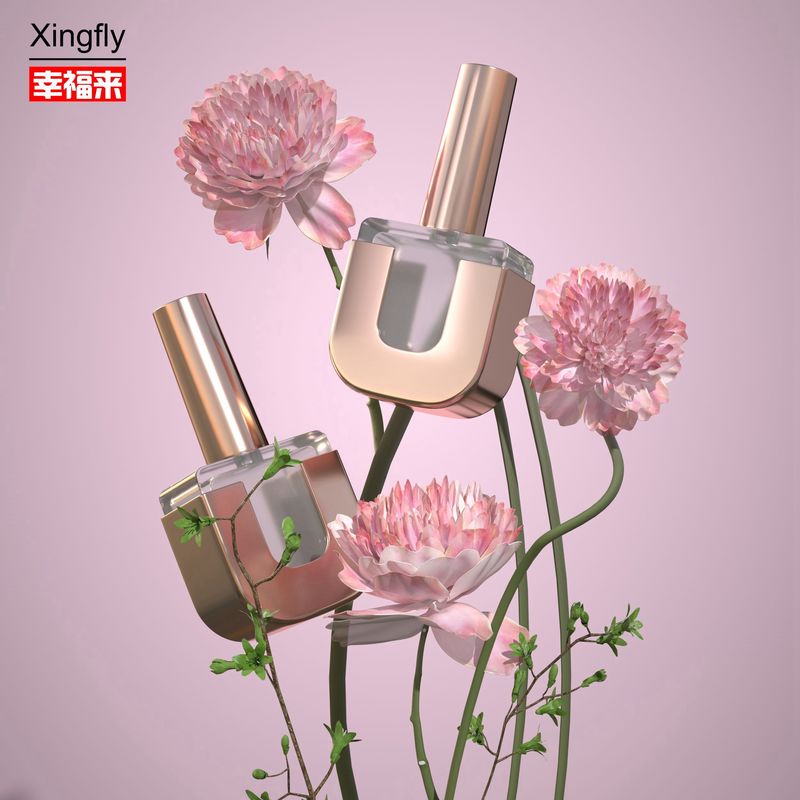 Logo personnalisé Bouteille carrée de gel polonais pour 10ML-15ML Capacité avec différents pinceaux et bouchons
