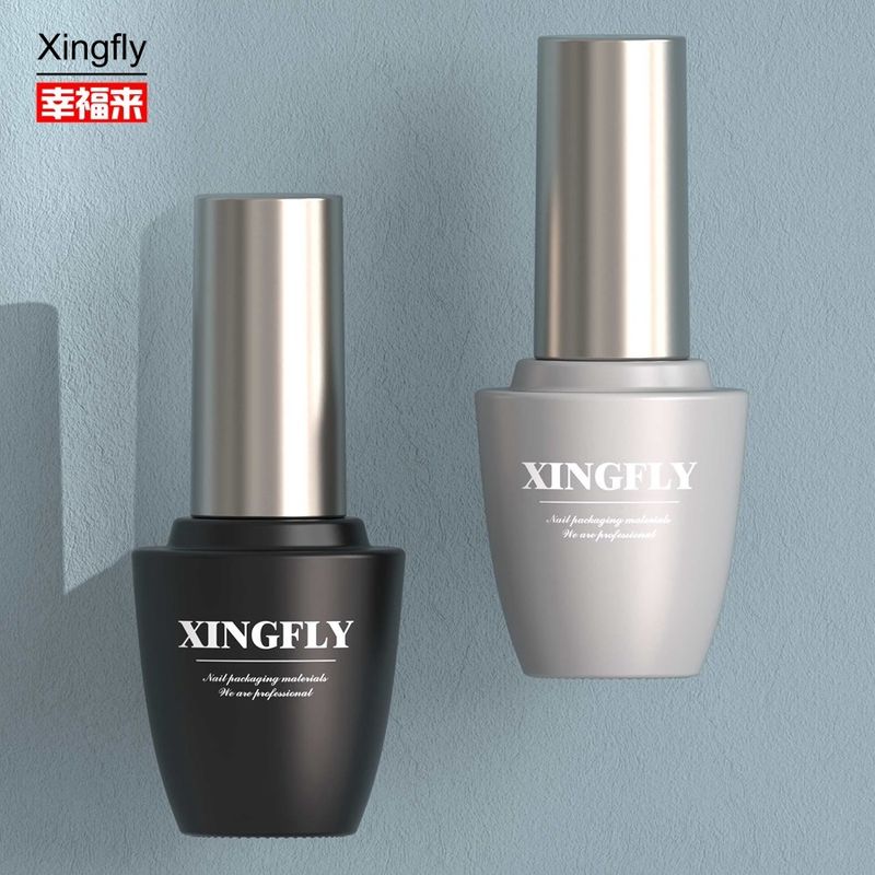 15 ml bouteilles de vernis à ongles en verre vide Gel emballage cosmétique Gel vernis à ongles bouteille en verre