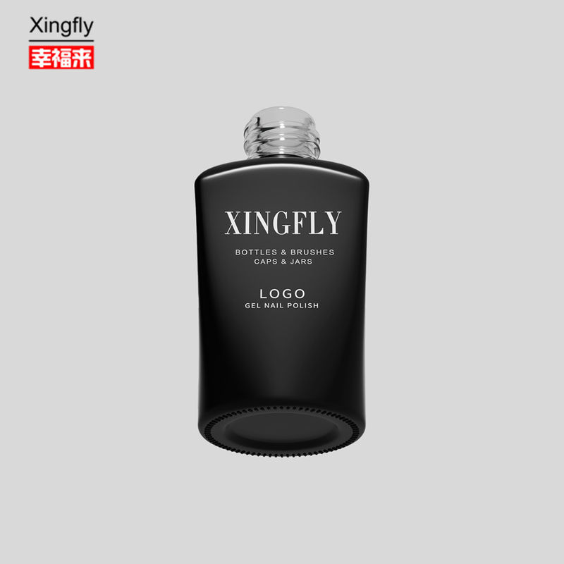 12 ml bouteille de vernis à ongles Top Coat Vernis à ongles Cosmétique Emballage gel vernis à ongles bouteille en verre