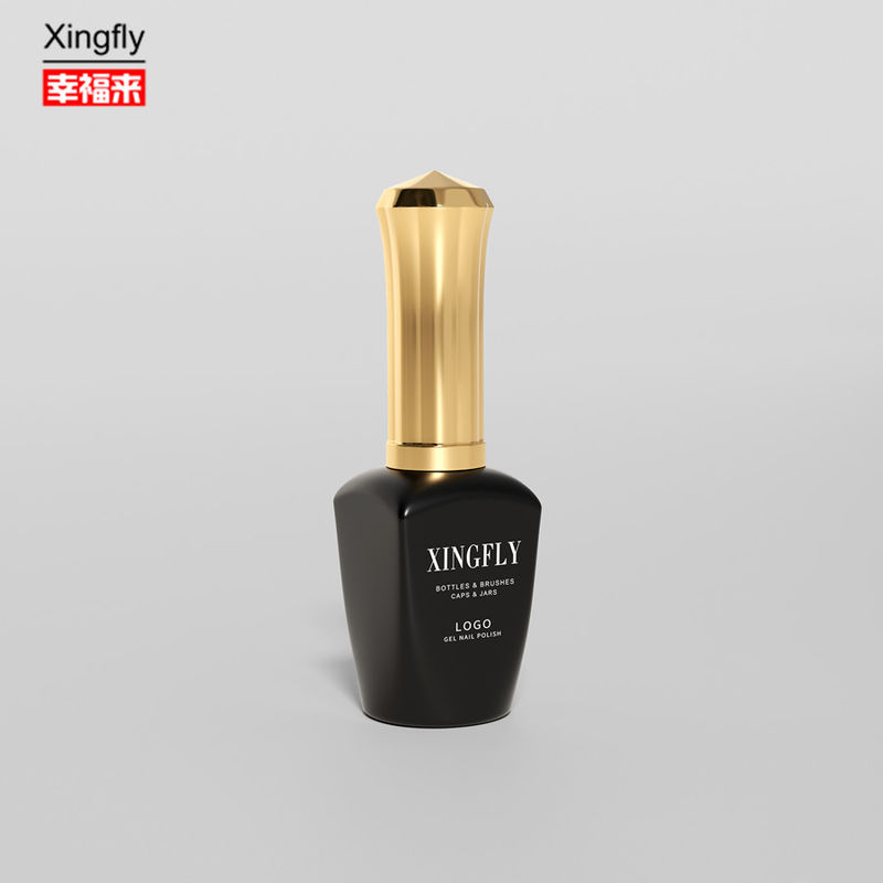 12 ml bouteille de vernis à ongles Top Coat Vernis à ongles Cosmétique Emballage gel vernis à ongles bouteille en verre