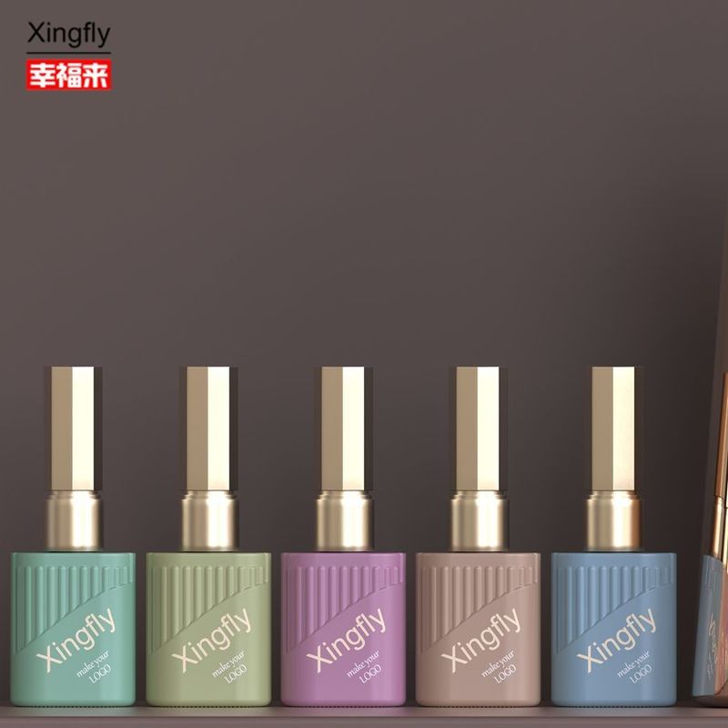 Bouteille de vernis à ongles de 10 ml Gel de vernis à ongles vide Récipients uniques Bouteille de vernis à ongles