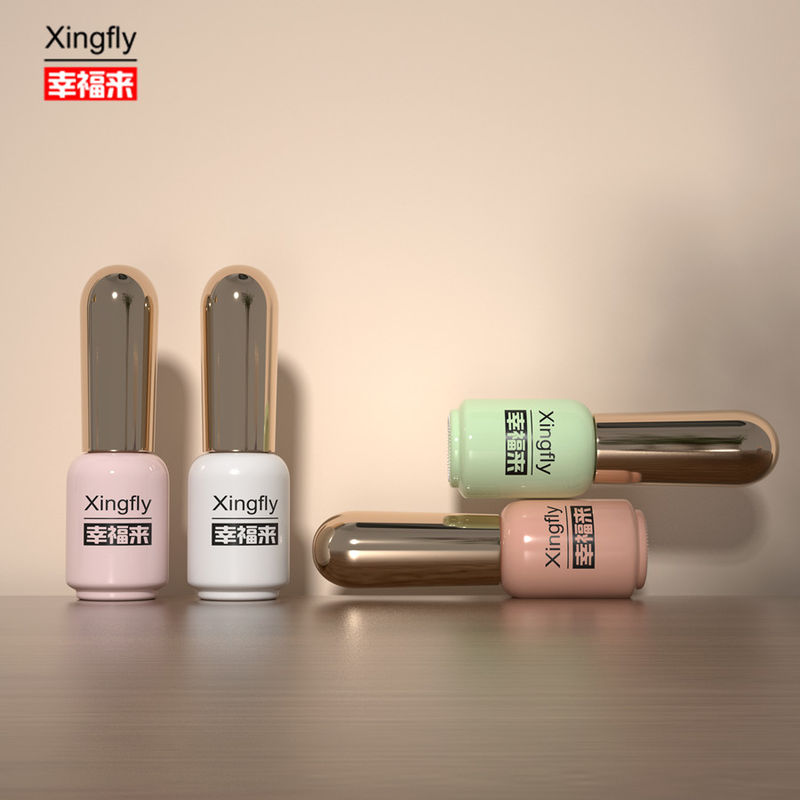 Bouteille de vernis à ongles de 6 ml Emballage cosmétique Gel UV Bouteille de verre de vernis à ongles de taille compacte