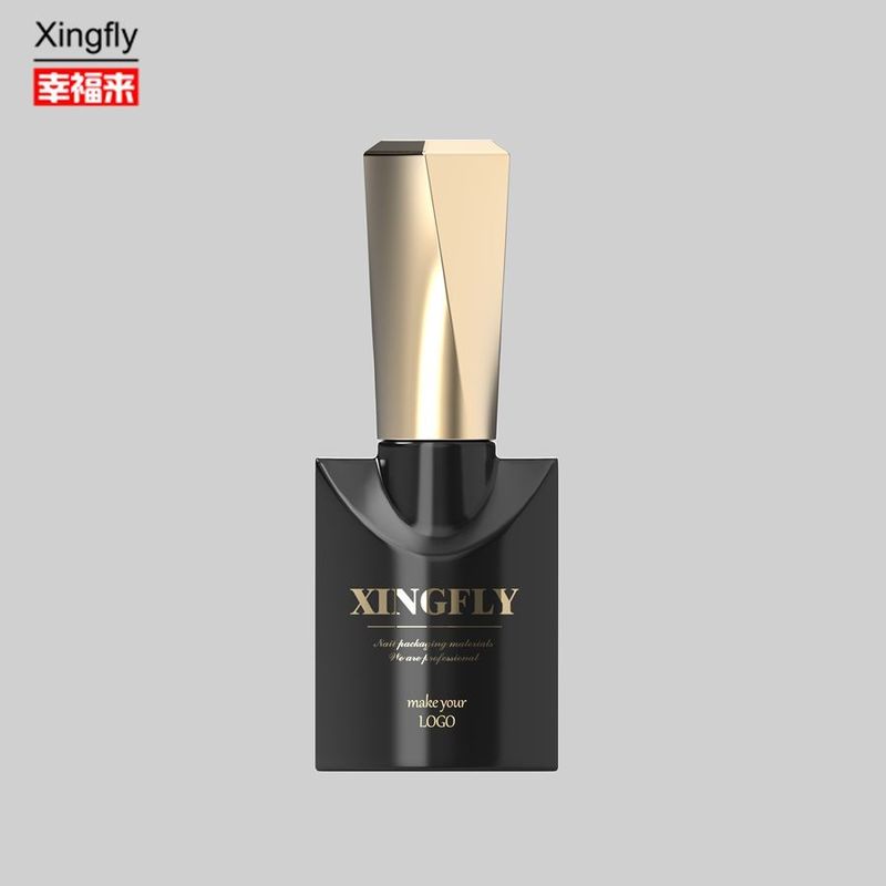 Bouteille de vernis à ongles de 10 ml Bouteille de vernis à ongles de gel vide sur mesure Bouteilles en verre avec bouchon de pinceau