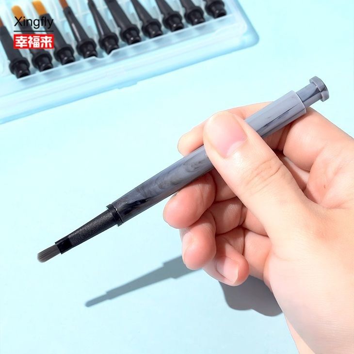 Peinture d'ongles pinceau tête gel vernis à ongles peinture d'ongles art pinceau stylo avec pinceau remplaçable