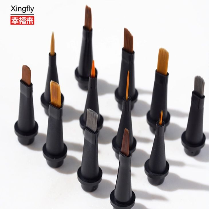 Peinture d'ongles pinceau tête gel vernis à ongles peinture d'ongles art pinceau stylo avec pinceau remplaçable