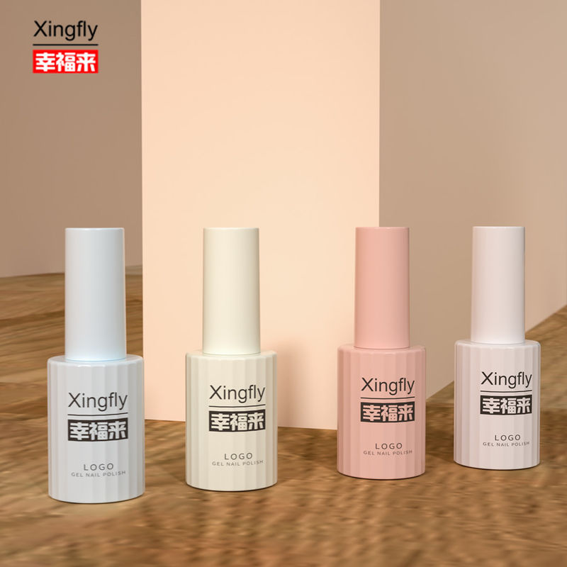 Bouteille de vernis à ongles de 12 ml UV Vidre vide Gel Bouteilles de vernis à ongles avec pinceau