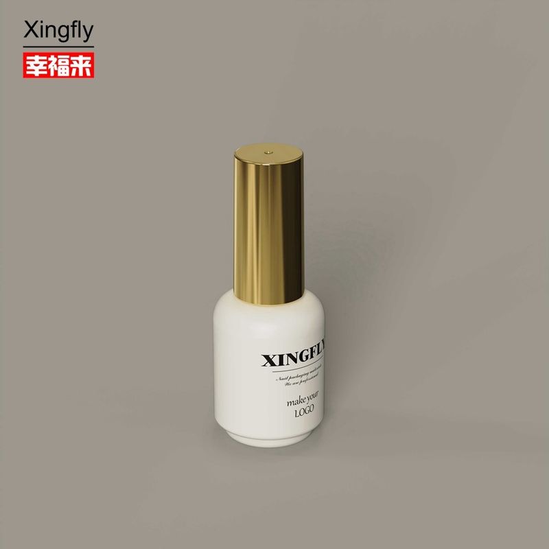 17 ml de vernis à ongles en gel art rond personnalisé LOGO vernis à ongles en gel emballage bouteille