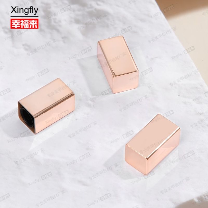 Bouchon de bouteille de vernis à ongles personnalisé Bouteille en verre de vernis à ongles coloré avec pinceau