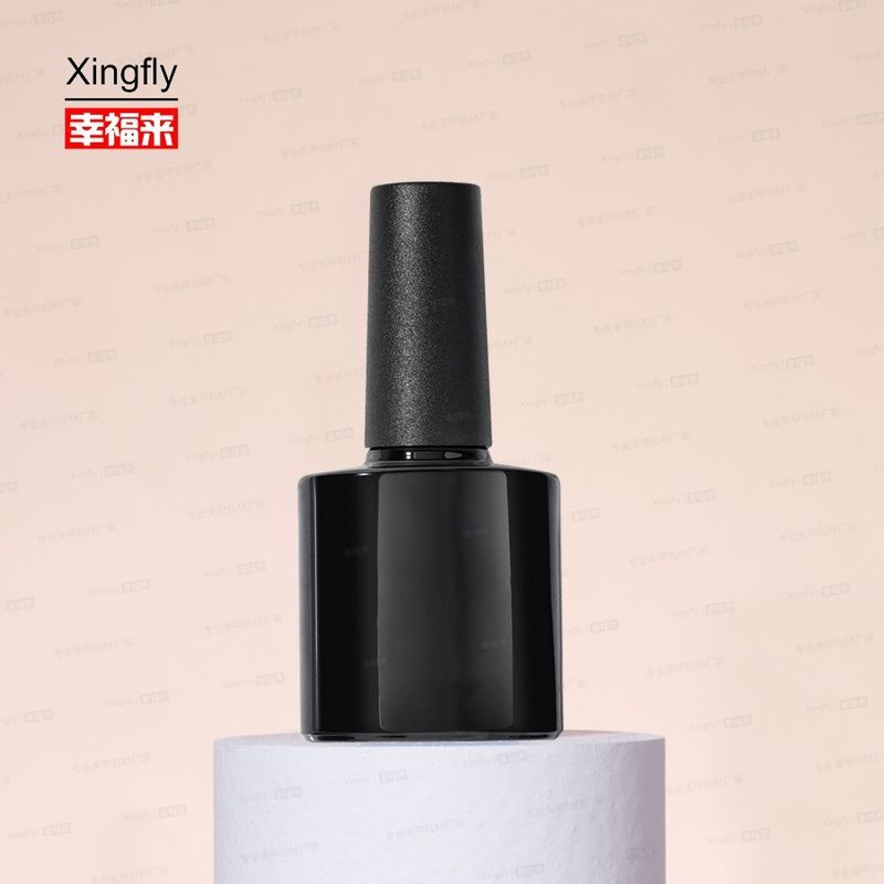 8 ml de vernis à ongles à gel bouteille de verre vide avec pinceau de bouchon usine en gros pour vernis à ongles à gel UV