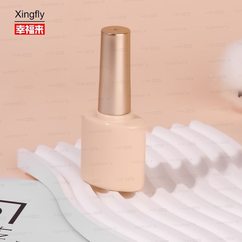 Logo personnalisé 10 ml de gel d'ongle Polish Flasque d'huile de verre vide Pour le vernis à ongles