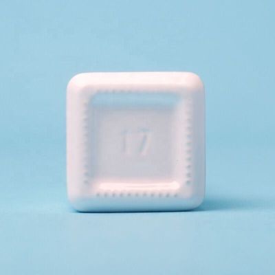 6 ml Bouteilles de vernis à ongles de couleur blanche à surface lisse