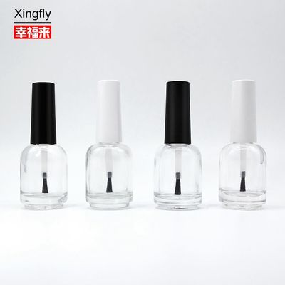 15 ml bouteille ronde de vernis à ongles UV Gel Bouteille de vernis à ongles avec bouchon et pinceau