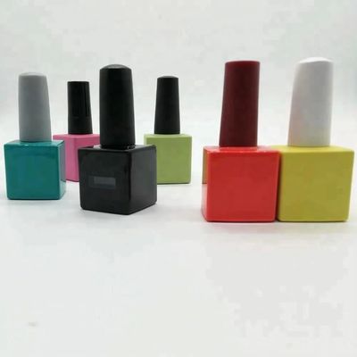 Xingfly 8 ml bouteille de vernis à ongles avec manipulation de surface d'impression à écran