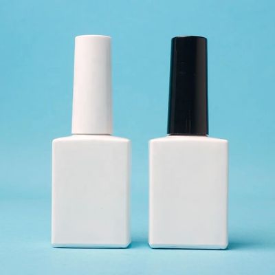 Logo personnalisé 10 ml de vernis à ongles enduit de bouteille de vernis à ongles UV vide