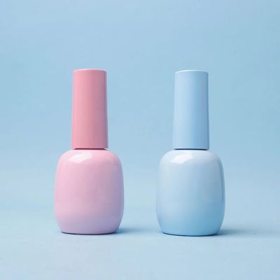 Estampage à chaud bouteille de vernis à ongles 10 ml Forme personnalisée Emballage cosmétique