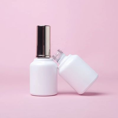 Bouteille carrée de gel industriel polissage 5-15 ml pour emballage de cosmétiques