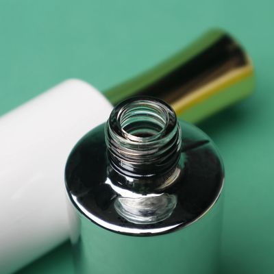 Couvercle d'étanchéité bouteilles de vernis à ongles en verre vide Surface lisse SGS