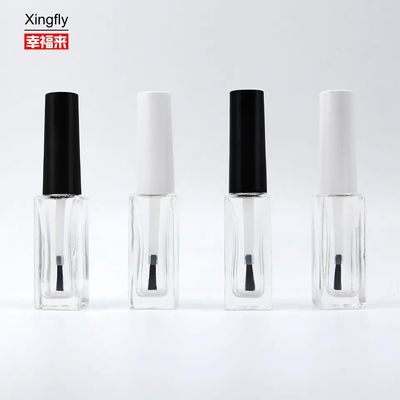Bon prix Collier en verre 6 ml Bouteilles de gel de polissage vide Fermeture à vis Couleur transparente en ligne
