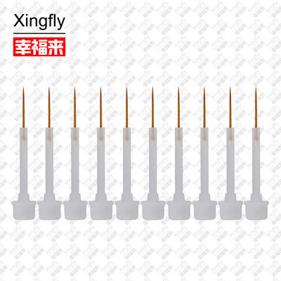 Xingfly nail art polish pinceau mince poils de nylon poignée en plastique