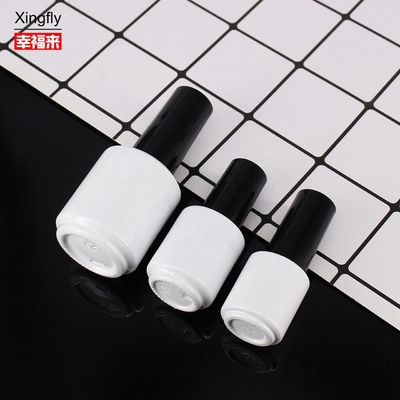 Bon prix Bouteilles de vernis à ongles de 5 ml sur mesure Vernis à gel rond vide en verre en ligne