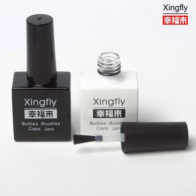 15 ml Capacité Bouteilles de vernis à ongles vides Impression ronde de logo Pour l'art de l'ongle