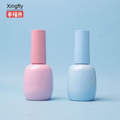 Bon prix Bouteille de vernis à ongles moderne de 10 ml Vernis à ongles en verre ovale Emballage en conteneur en ligne