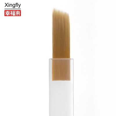 Brosse à ongles en vernis à ongles Brosse de remplacement de l' art des ongles avec des cheveux en fibres de nylon durables et flexibles
