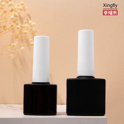 UV Gel vernis à ongles Gel vernis à ongles bouteille carré Bouteilles de vernis à ongles à doigts vides