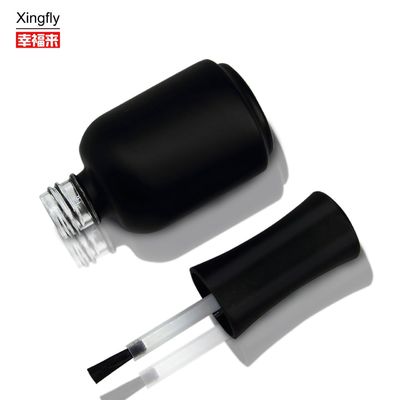 Logo personnalisé Vernis à ongles en gel Bouteilles Vernis à ongles en gel Bouteille avec bouchon et pinceau