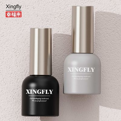 Bouteille de vernis à ongles de 14 ml Bouteille vide de verre Vernis à ongles de gel UV Bouteilles d' emballage cosmétique