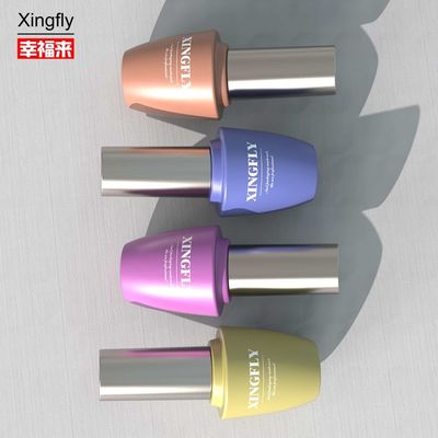 Emballage cosmétique de 15 ml Bouteilles vides de vernis à ongles avec pinceau Gel Bouteille de vernis à ongles