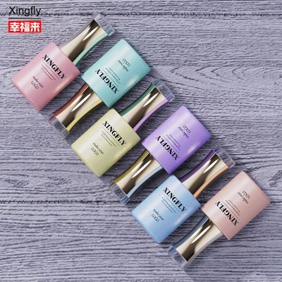15 ml de vernis à ongles bouteille ronde Vernis à ongles gel UV vide emballage cosmétique vernis à ongles bouteille