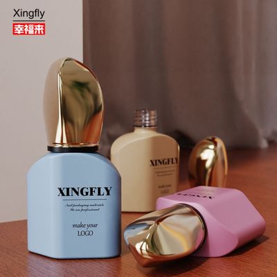 Bouteille de vernis à ongles de 12 ml Gel vide Bouteille en verre avec bouchon et pinceau Pour vernis à gel UV
