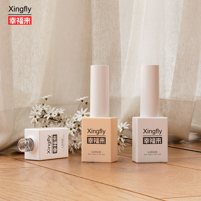 Bouteilles de vernis à ongles de 8 ml en verre vide UV Bouteilles de gel à ongles avec bouchon de pinceau