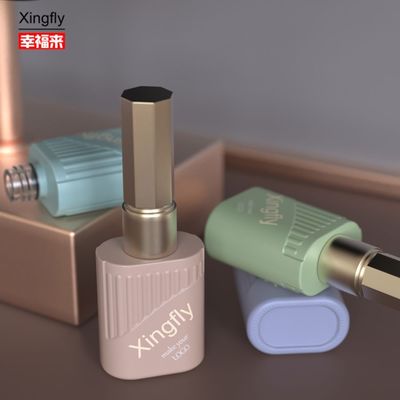 Bouteille de vernis à ongles de 10 ml Imprimé sur mesure UV Gel Bouteilles de vernis à ongles avec bouchon de pinceau
