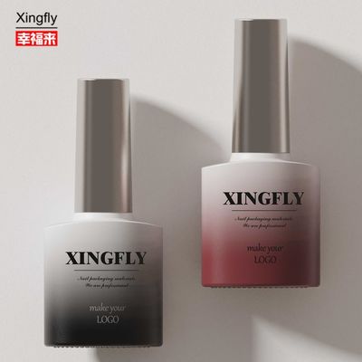 Bouteille de vernis à ongles de 8 ml Design unique Gel UV vide Vernis à ongles cosmétiques Bouteille en verre