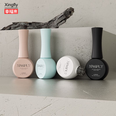 Bouteille de vernis à ongles de 10 ml Contenants de vernis à ongles à gel vide Bouteille en verre de vernis à ongles
