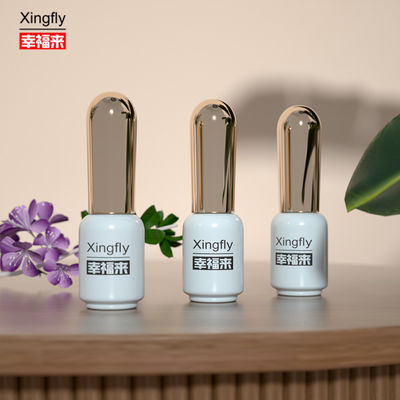 Bouteille de vernis à ongles de 6 ml Emballage cosmétique Gel UV Bouteille de verre de vernis à ongles de taille compacte