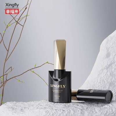 Bouteille de vernis à ongles de 10 ml Bouteille de vernis à ongles de gel vide sur mesure Bouteilles en verre avec bouchon de pinceau