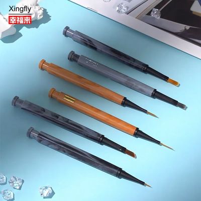 Peinture d'ongles pinceau tête gel vernis à ongles peinture d'ongles art pinceau stylo avec pinceau remplaçable